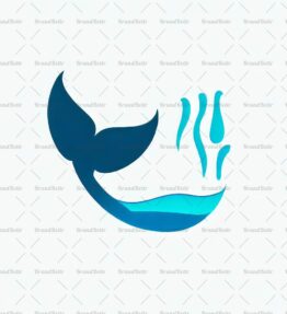 Walflosse und Wasser